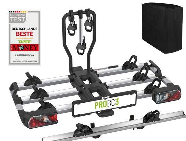 Eufab FahrradträGer PROBC3 FüR 4 FahrräDer E-Bike +Tasche-image