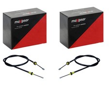 2x MAXGEAR HANDBREMSSEILE passend für DACIA DUSTER