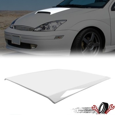 Hood Scoop Platinum UG White Painted For 2015 2016 2017 Ford Mustang