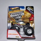 Hot Wheels 2013 Monster Jam King Krunch Monster Truck 1:64 HTF Vintage Crushable