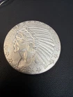 Silver - 1 oz Incuse Indian Round