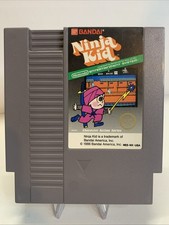 VTG 1985 Nintendo Entrainment System Ninja Kid - Cartridge Only - Untested As is