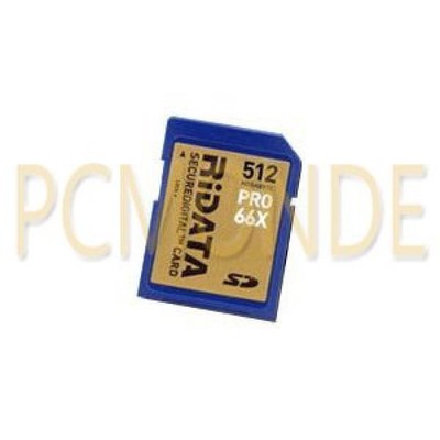 Ridata 512MB High-Speed 66X Secure Digital (SD) Card