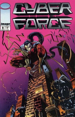 Cyberforce (Vol. 2) #8 VF; Image | Todd McFarlane - w/Bag+Board