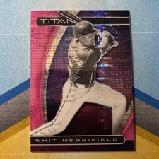 2021 Panini Chronicles - Titan Whit Merrifield #25 Pink Pulsar