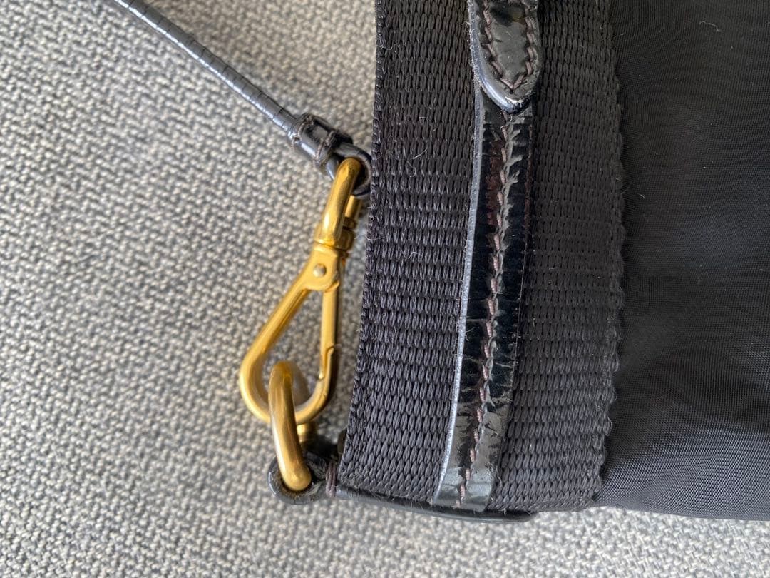 PRADA Shoulder Bag Black thumbnail 9