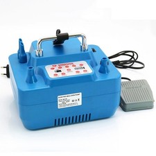 Electric Balloon Pump 800W With Timer Dual Holes Professional Inflator 110V 220V