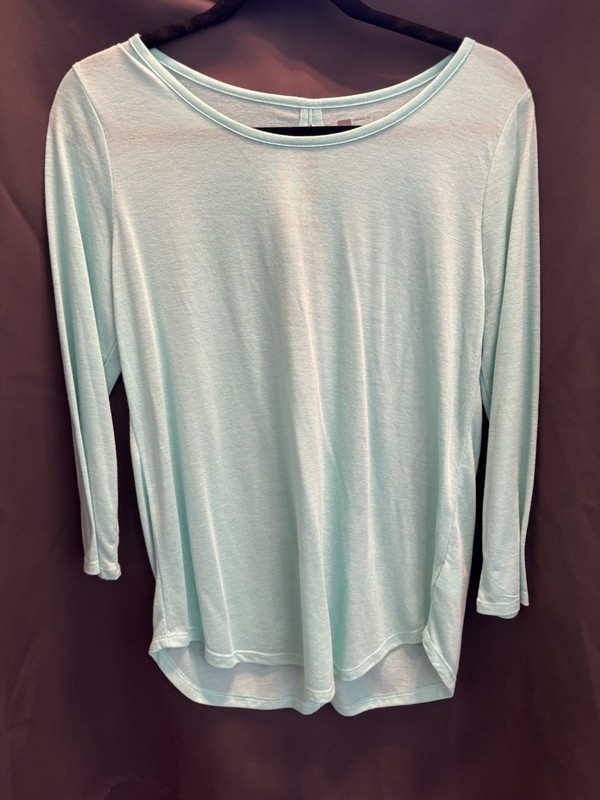 Xersion M Womens Quick Dri Workout Top Teal soft and light weight