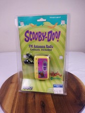 Scooby Doo FM Autoscan Radio Earbuds Included New Sealed