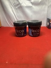 Eco Styler Styling Gel Blue Black x 2 Pack With Super Protein, Maximum Hold