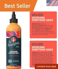 Gochujang Everything Sauce - 8.3 oz , Keto Certified, Gluten Free Dip
