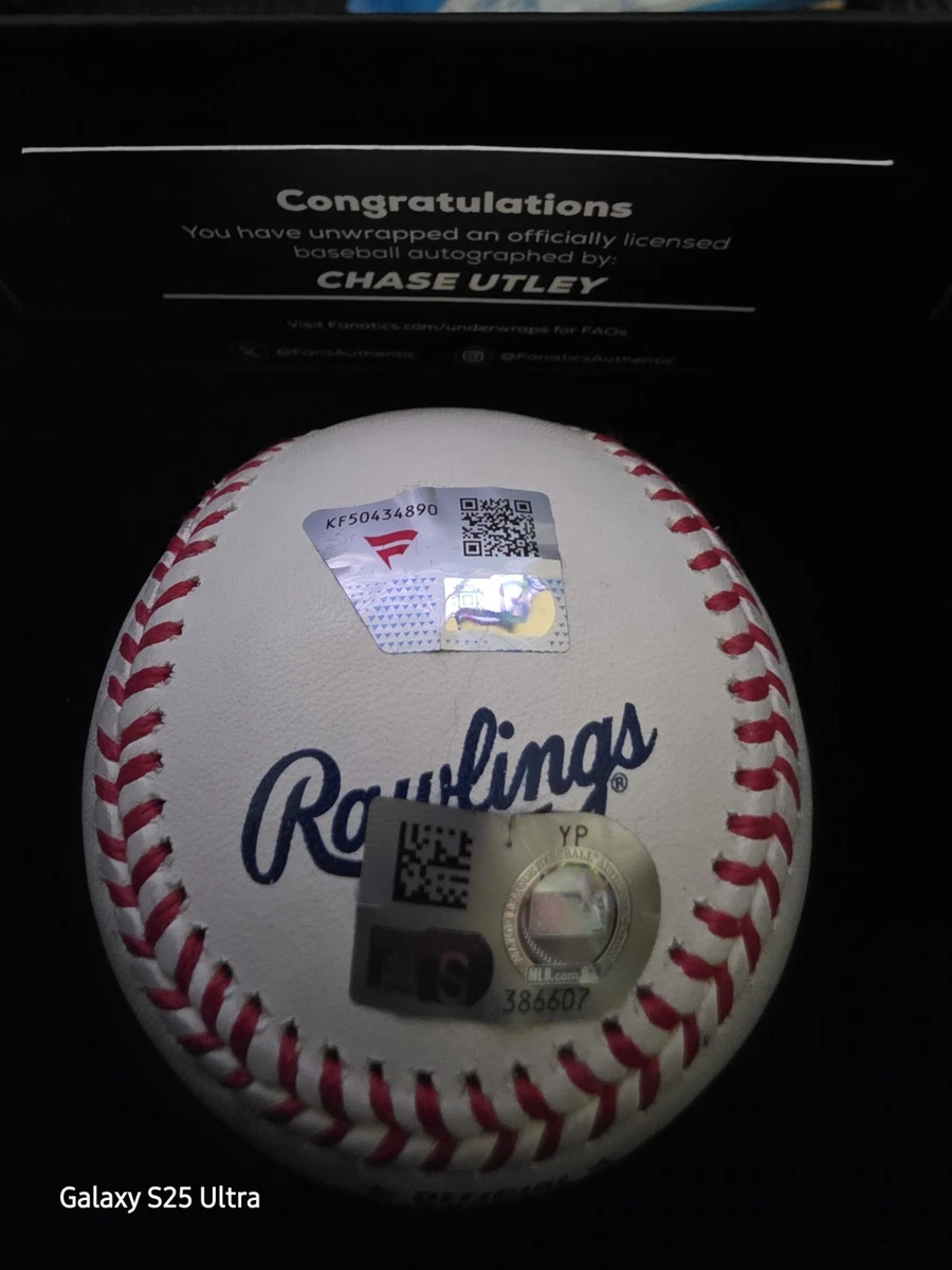 Chase Utley Autograph In Mlb Autographed Baseballs for sale | eBay