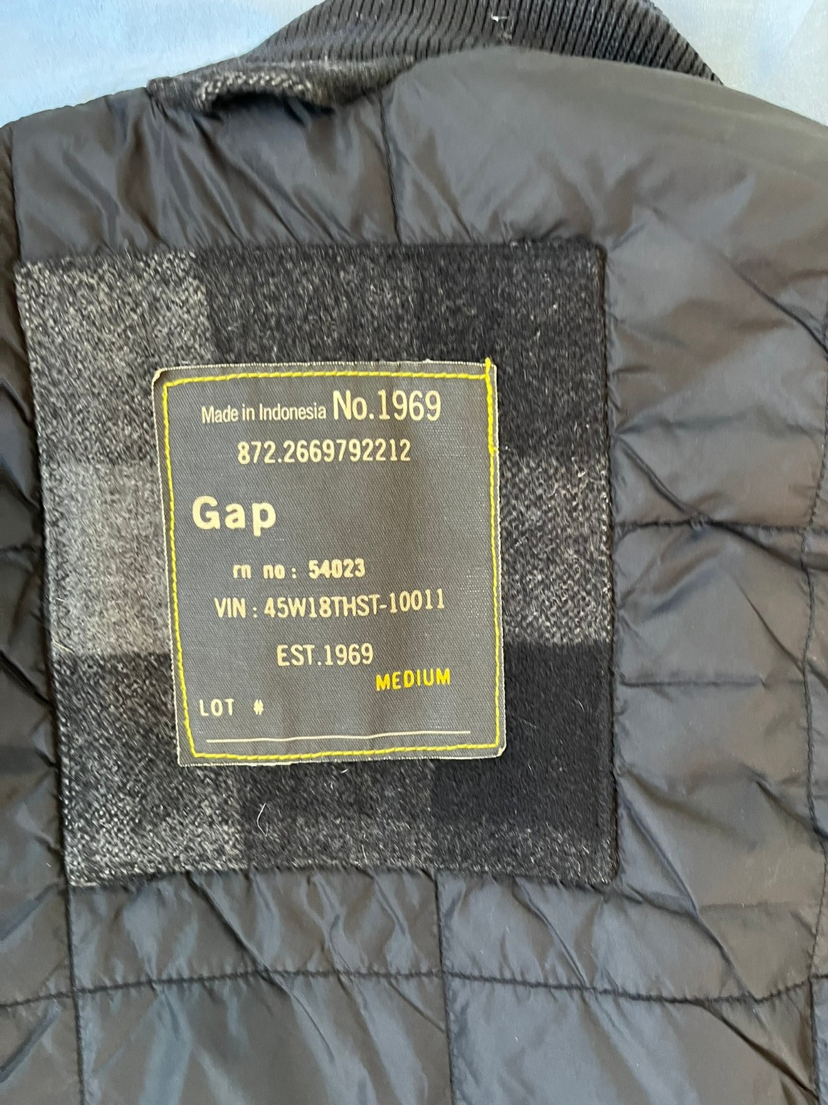 Gap Men's Utility Jacket Medium Full Zip Collared… - image 10