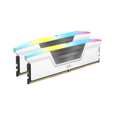Corsair Vengeance RGB DDR5 Kit 64 GB: 2 x 32 GB CMH64GX5M2B6000C30W