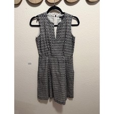 J.Crew Black & White Pattern Dress Size 4
