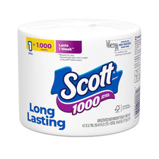 Scott 1000 Septic-Safe 1-Ply Toilet Paper