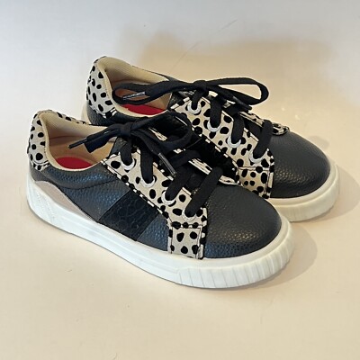 Little Girls Blowfish Malibu Shoes Size 12 Black Cheetah Print Worn  Once