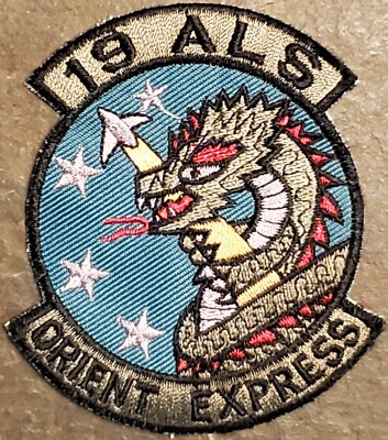 USAF 19th Military Airlift Squadron MAS Orient Express Air Force