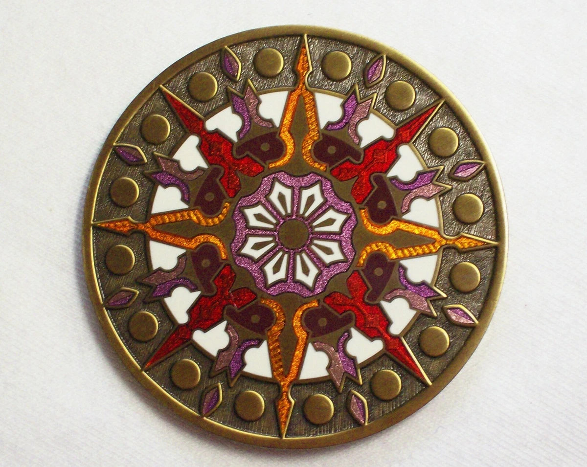 Geocoin Boussole Rose 2010 Limited Edition Graciosa - Neuve, Non Activée, Dans Blister Original