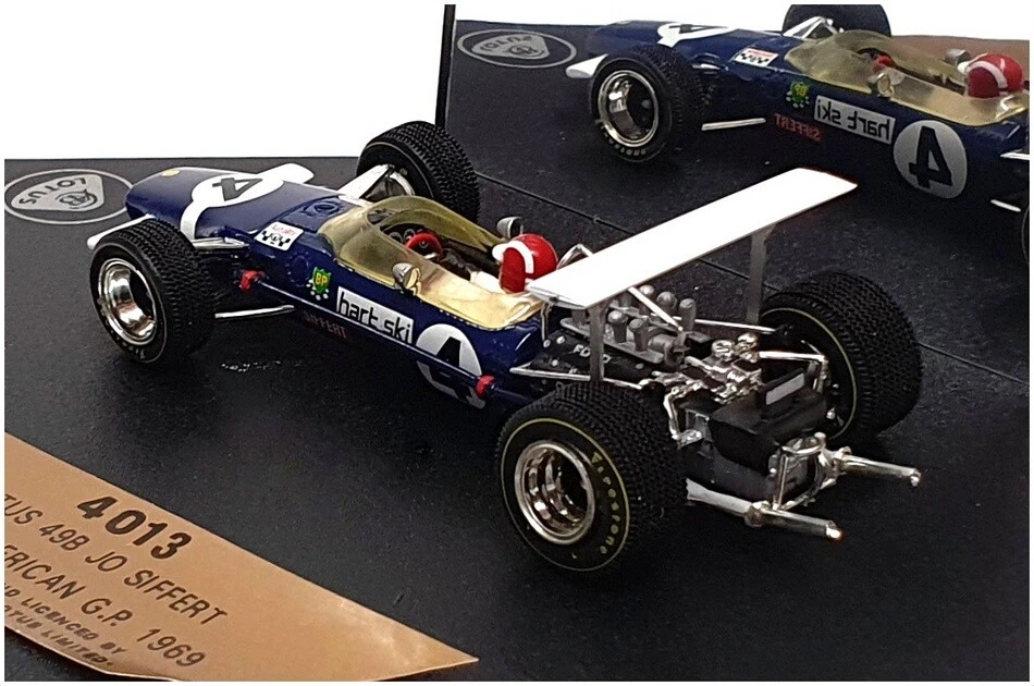 Quartzo 1/43 Scale 4013 - F1 Lotus 49B S. African GP 1969 - #4 Jo