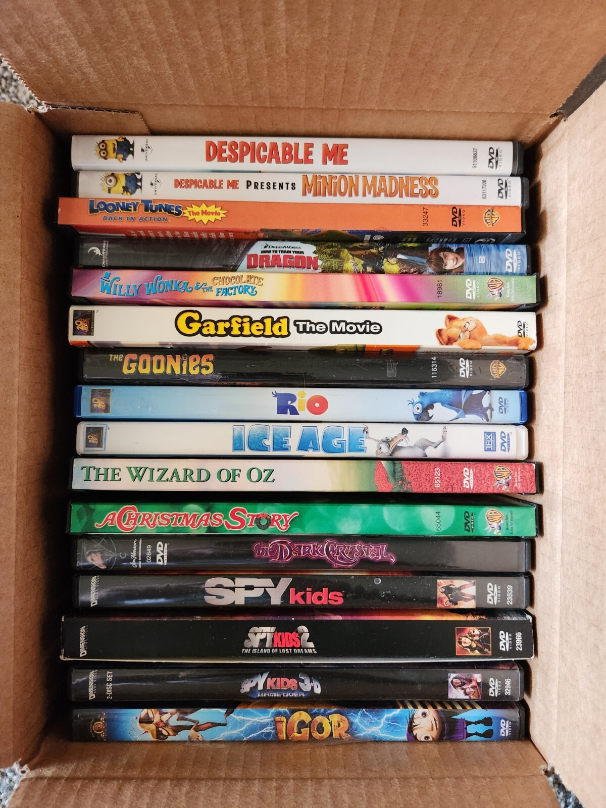 Lot of 16 Kids & Family DVD Movies eBay