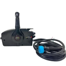881170A13 Outboard Remote Control For Mercury Side Mount 14Pins 15FT With Switch