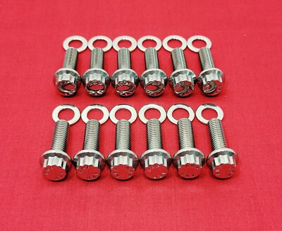 ARP 12PT LS1 EXHAUST HEADER STAINLESS STEEL BOLT KIT LS2 LS3 LS6 LS7 LSA LSX SET