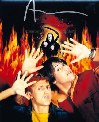 ALEX WINTER als Bill S. Preston, Esq - Bill And Ted ORIGINAL SIGNED AUTOGRAMM