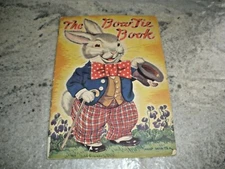 he Bow Tie Book Children's Book by Milo Winter 1942 Oversized Paper Rabbit (L1)