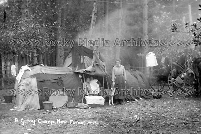 Nuu-82 Social History, Gipsy Camp, New Forest, Hampshire. Photo