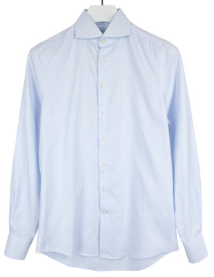 SUITSUPPLY versuchen auf Extra Slim Fit formale shirt herren 37/14 1/2