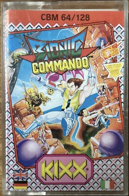 Bionic Commando / C64 Commodore 64 Datasette / Software Creations / Getestet   