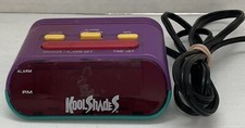 Vintage 90's Alaron KOOL SHADES Purple Digital Alarm Clock FREE SHIPPING