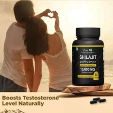 Himalayan Premium Pure Shilajit Certified Cap (60 Caps) IMPROVES VIGOR-VITALITY