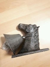 Deko: Alte Pferde-Glocke aus Metall