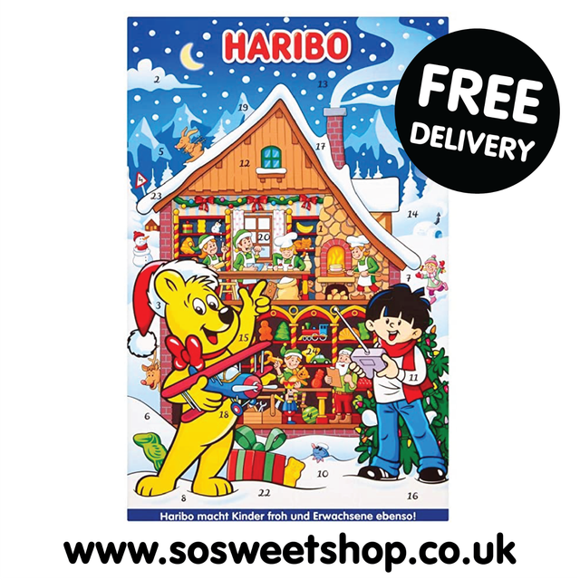 haribo advent calendar christmas sweets 300g
