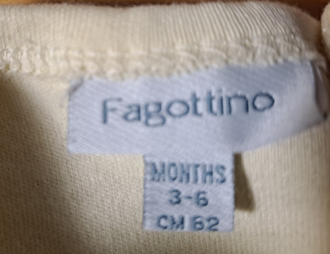 Fagottino Baby One-Piece... Size 3-6 Mos/82cm  "FEED ME! and tell me I'M COOL" image 5
