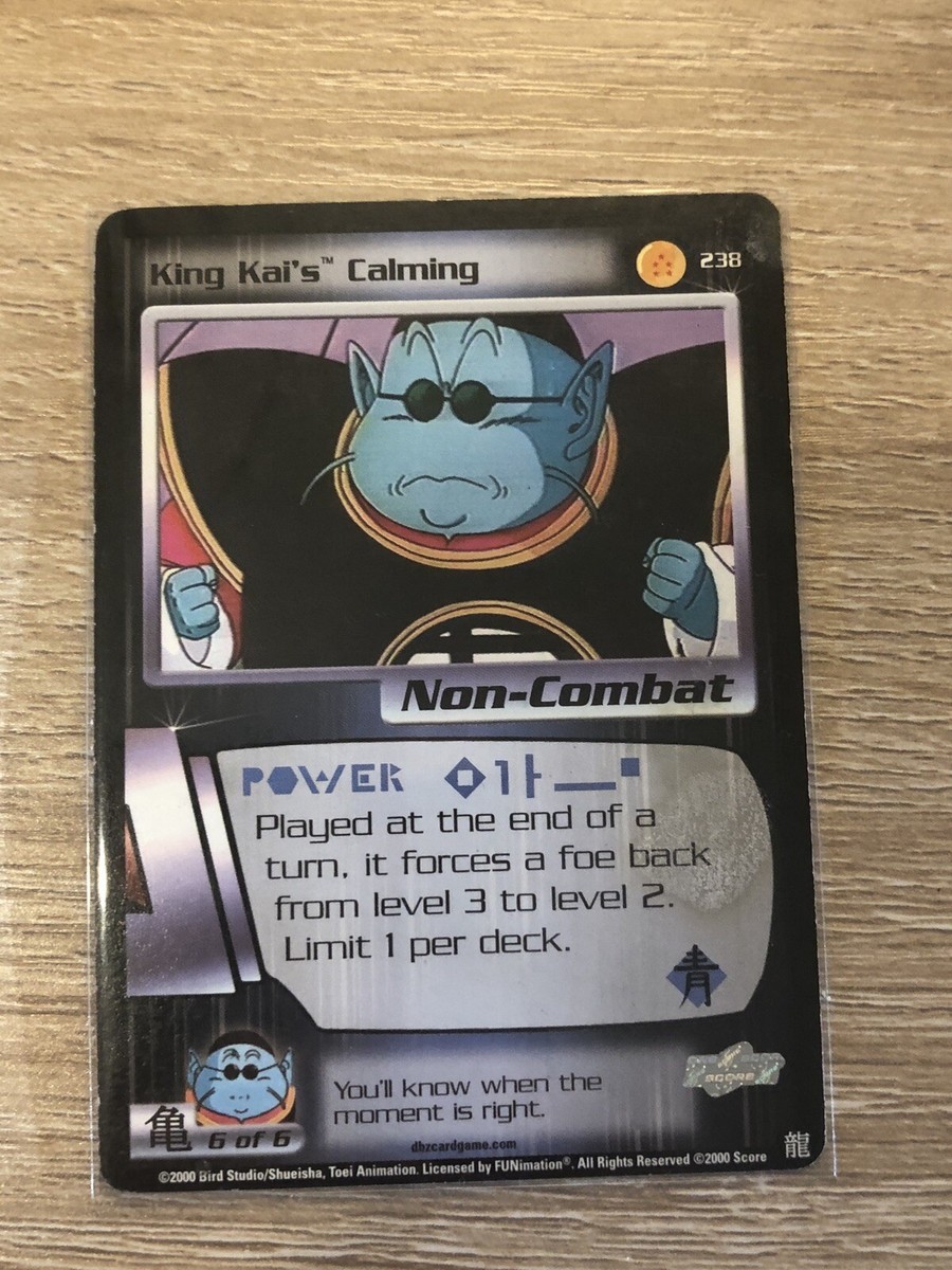 ドラゴンボールカード california King Kai's Calming - Dragon Ball Z #238 - Non Holo Card - Damage