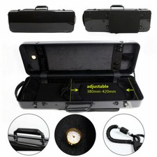 New 15-17in Viola Case Box Adjustable Size High Strength Viola Oblong case