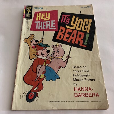 Hey There, It's Yogi Bear 1964-Dell-Hanna Barbera-movie edition- 1 ungraded