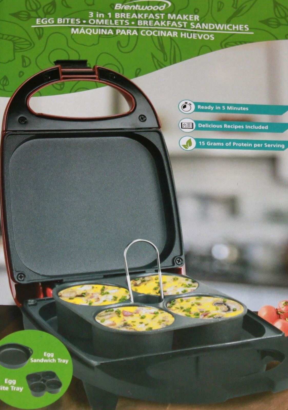 Brentwood 3 in One Breakfast Maker