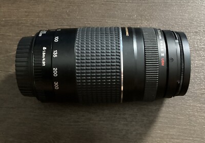 Canon EF 75-300mm F/4-5.6 III Telephoto Zoom Lens | eBay