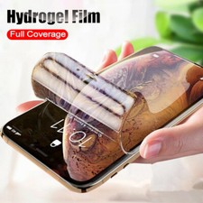 Hydrogel Film Screen Protector For iPhone 14 Pro 13 Pro 11 7 8 6 XR XS 12 Pro SE
