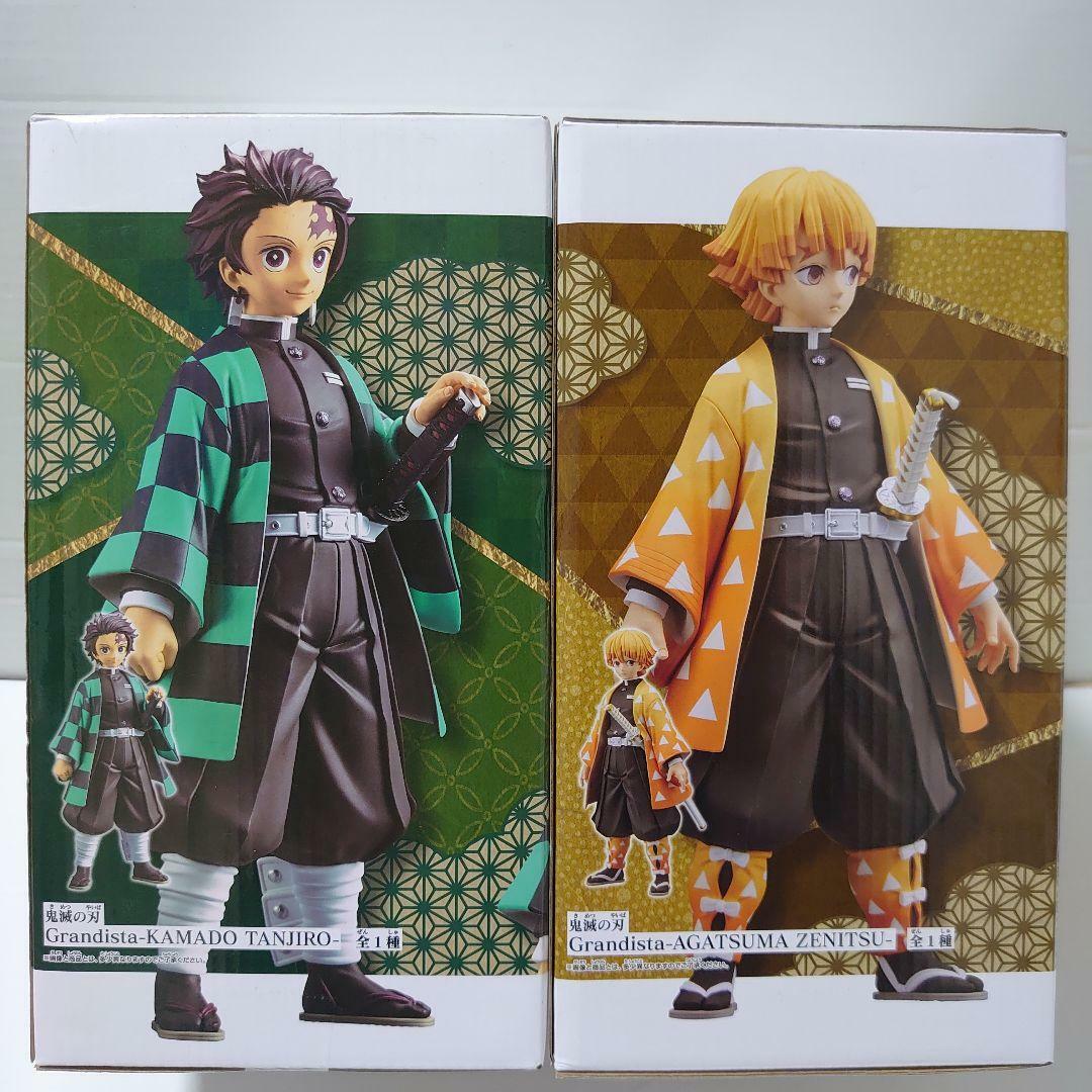 Banpresto Demon Slayer Grandista figure Tanjiro Kamado Zenitsu