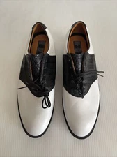 NEW Nike Men’s Course Air Tour Golf Shoes 183238-101 - White/Black - 11.5  (M97)