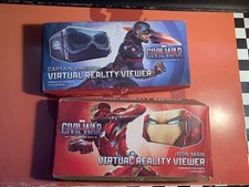 2016 Kellogg's Captain America Iron Man Civil War Virtual Reality Viewer Set