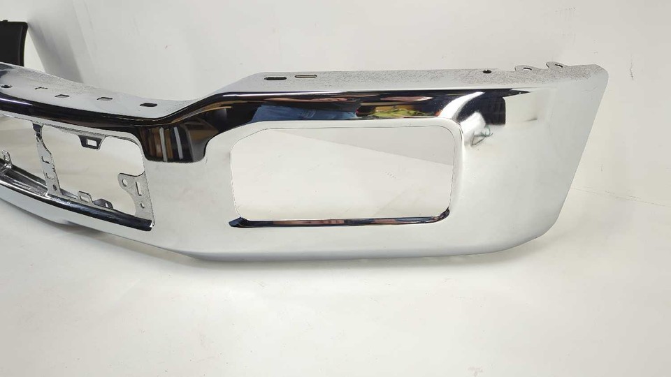 New OEM Genuine Ford Front Steel Bumper 2018-2020 F-150 Chrome JL3Z ...