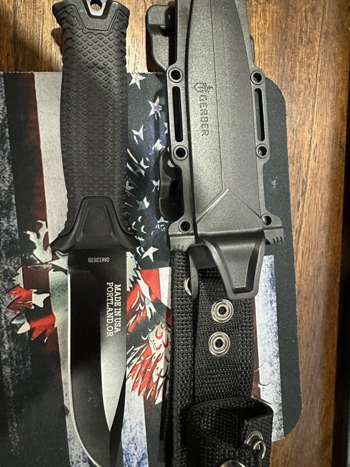 Gerber 08722 Combat Fighting Knife Tactical Military Survival Gear