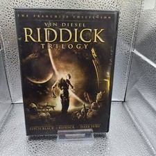  Riddick Trilogy - The Franchise Collection - Vin Diesel - Very Good DVD