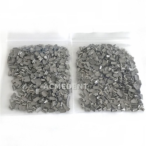 100 pezzi tubi buccali MIM dentali monoblocco un tubo 1° Roth 022 16# 26# 36# 46# - Foto 2 di 7